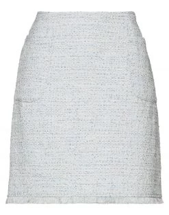 DIANA GALLESI Mini Skirt For Women Sky Blue