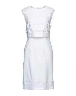 DIANA GALLESI Midi Dress For Women White -DIANA GALLESI Sales Store unnamed file 462