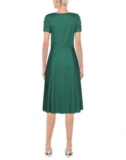 DIANA GALLESI Midi Dress For Women Emerald Green -DIANA GALLESI Sales Store unnamed file 554