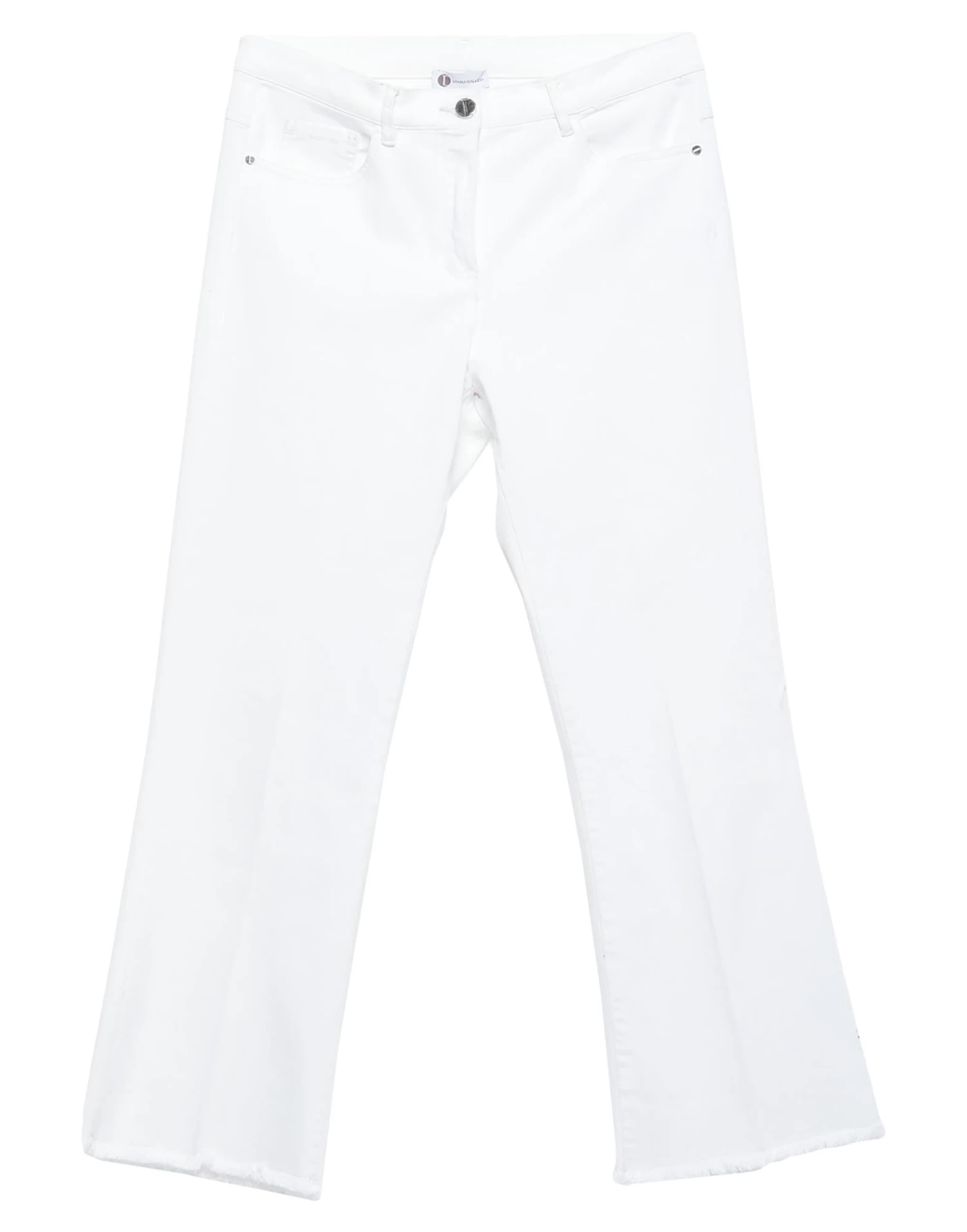 DIANA GALLESI Denim Pants For Women White 5 DIANA GALLESI Denim Pants For Women White - Image 5
