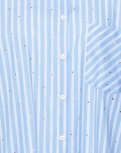 DIANA GALLESI Striped Shirt For Women Sky Blue -DIANA GALLESI Sales Store unnamed file 611