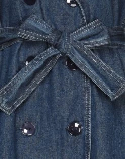 DIANA GALLESI Denim Jacket For Women Blue -DIANA GALLESI Sales Store unnamed file 622