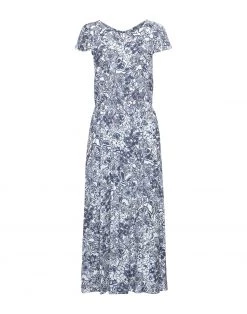 DIANA GALLESI Long Dress For Women Dark Blue