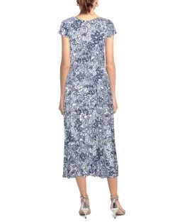 DIANA GALLESI Long Dress For Women Dark Blue -DIANA GALLESI Sales Store unnamed file 625