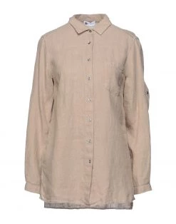 DIANA GALLESI Linen Shirt For Women Khaki -DIANA GALLESI Sales Store unnamed file 7