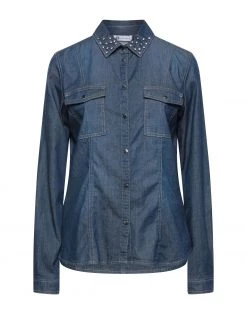 DIANA GALLESI Denim Shirt For Women Blue