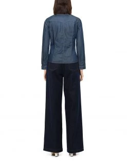 DIANA GALLESI Denim Shirt For Women Blue 6 DIANA GALLESI Denim Shirt For Women Blue -DIANA GALLESI Sales Store unnamed file 836