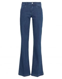 DIANA GALLESI Denim Pants For Women Blue