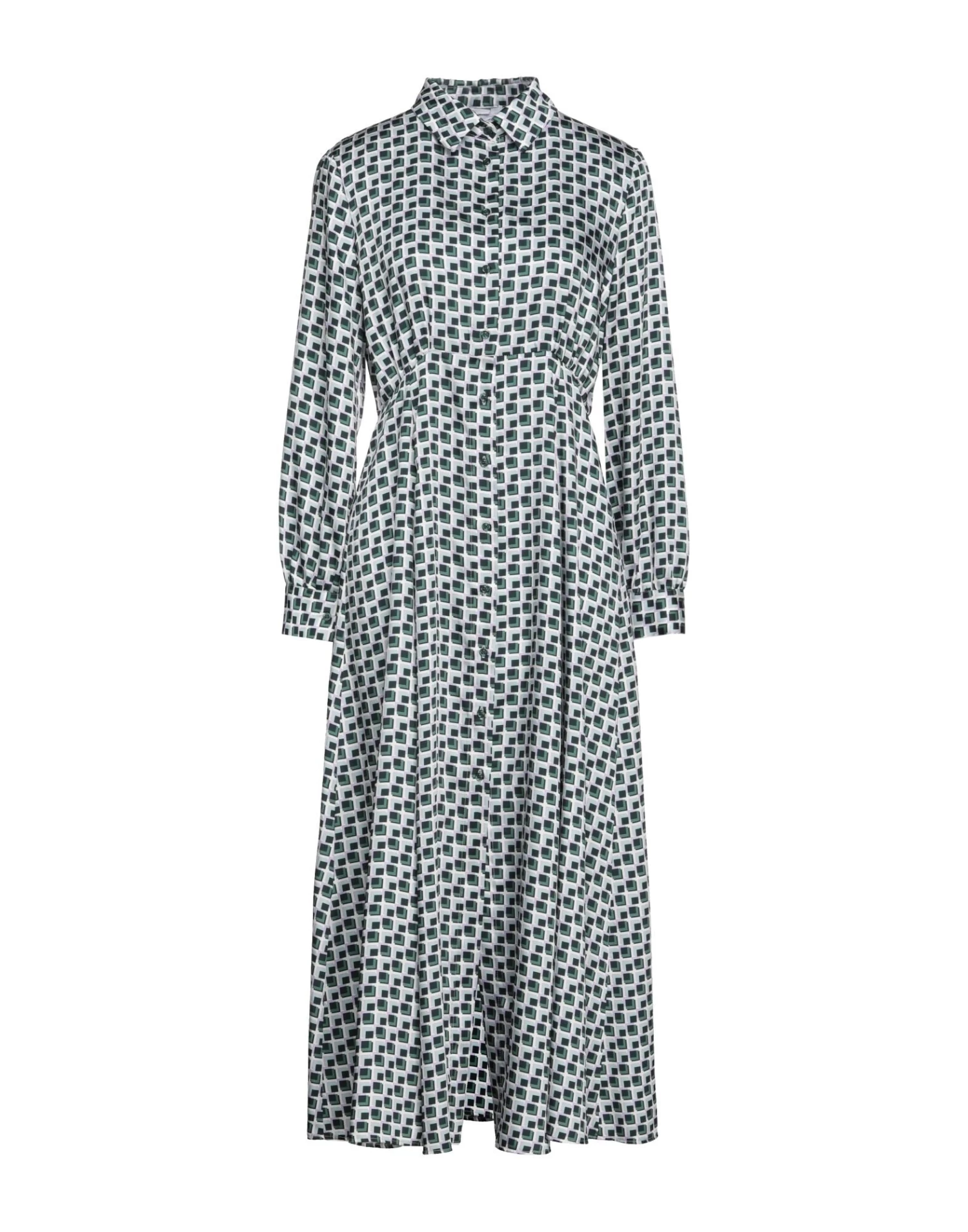 DIANA GALLESI Midi Dress For Women Dark Green 1 DIANA GALLESI Midi Dress For Women Dark Green