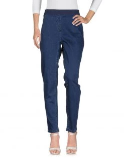 DIANA GALLESI Denim Pants For Women Blue